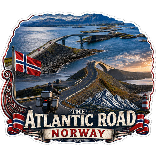 Atlantic road norwegen - atlantic,