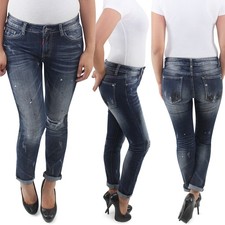 Damen Skinny Hüftjeans