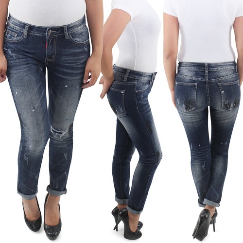 Damen skinny hüftjeans - skinny,