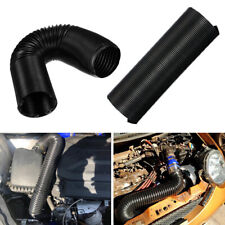 76mm 1M Universal Flexibel Kaltluftschlauch Ansaugrohr Auto Sportluftfilter KFZ