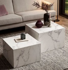 Couchtisch 2er Set quadratisch