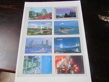 8 japanische Telefonkarten -