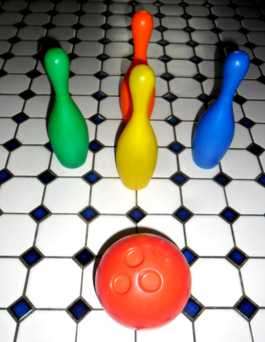 Bowling kegel spielset - kegel,