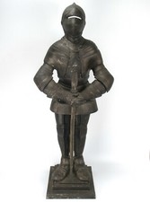 Super Dekorative Metall Figur Ritter Rüstung Figurine Knight BIG XXL ca. 63,5cm