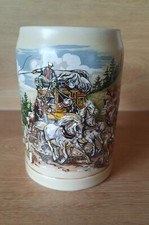 Bierkrug, "Postkutsche", erhabenes, aufgelegtes Motiv 3D, 0,5 l