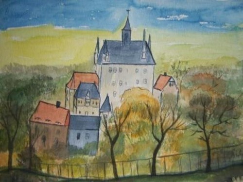 Burg kriebstein sachsen - burg, sachsen 