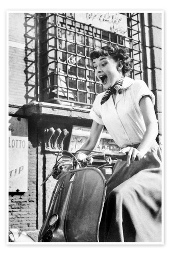 Poster audrey hepburn - hepburn, auf