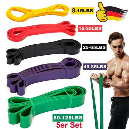 5er set fitnessbänder - 5er/set,