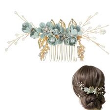 Haarschmuck hochzeit grün - hochzeit,