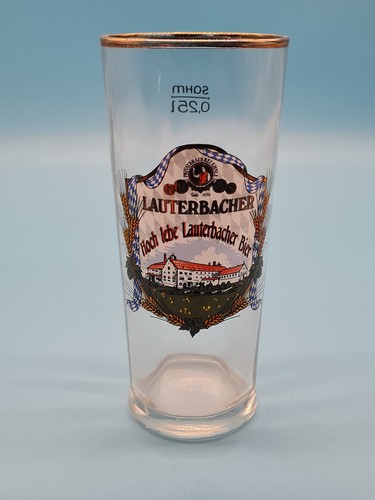 Lauterbacher brauerei bierglas - brauerei,