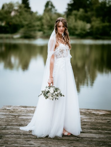 Hochzeitskleid linie in - hochzeitskleid, a-linie