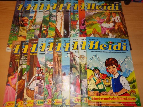 Heidi komplett bastei - heidi, nr.1-21
