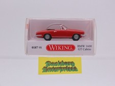 Wiking 018798 BMW 1600 GT Cabrio rot in OVP 1:87 187877