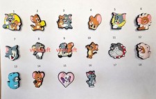 Tom & Jerry: Schuhanstecker, Charms, Jibbitz für Crocs und alle Schnürschuhe NEU