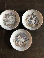 3 Hutschenreuther Wandteller Motiv Vögel