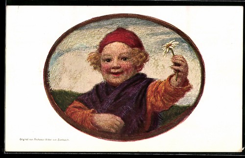 Künstler ludwig von - künstler-ak,
