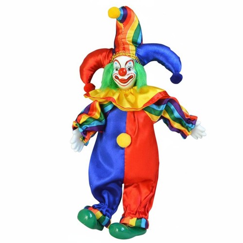 Porzellan clown puppe tolle - clown,