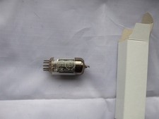 1 x ECC82 Doppeltriode von Valvo, Foil-D-Getter, gepr. auf Funke W19S, rar!