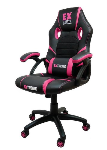 Gamingstuhl pink mit - gamingstuhl,