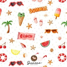 Bio Baumwollstoff "Sommer