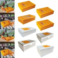 Geflügeltragekiste Habitat Hühnerkiste Transportbox für Geflügelzucht