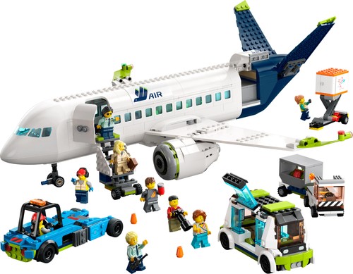 Lego city passagierflugzeug - city,