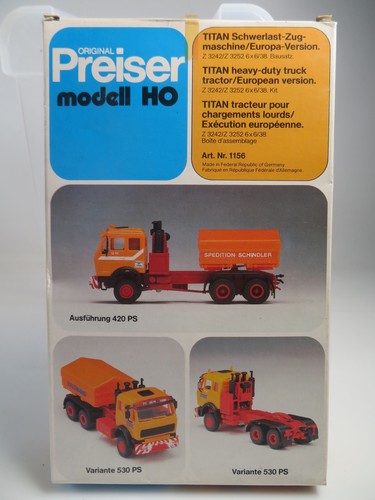 Preiser 1156 titan - 1:87,