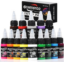 GTARTISTOO Tattoo-Farbset 0,5