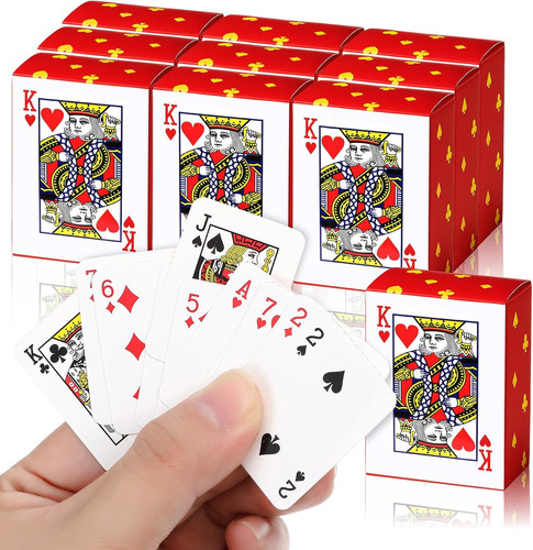 Decks mini spielkarten cm - 4,