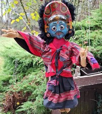 Marionette puppe aus nepal - puppe,