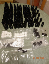 55 Violettglas Flaschen, 5ml, 10ml, 20ml, 30ml, 50ml, 100ml, unbenutzt