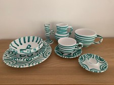 Gmundner Keramik * grün geflammt * - versch. Teile zur Auswahl