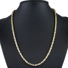 Schöne Königskette 585 14K Echt Gold 60cm 3,5mm NEUWERTIG Goldkette Halskette