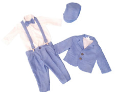 Taufanzug 62 68 Babyanzug Anzug Taufe Jacke Hemd Hose Fliege Hosenträger Hut