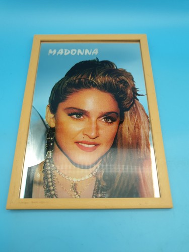 Madonna spiegelbild glasbild - madonna,