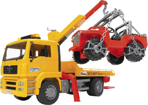 Bruder man tga abschlepp lkw - bruder,