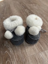 Kinder Schuhe Baby Schuhe warm gefüttert Leder Gr. 20-21 NEU