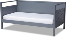 Stylish Grey Single Daybed for