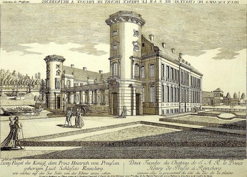Rheinsberg schlossansicht - schlossansicht,