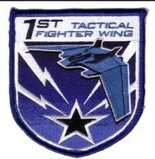 Stargate Atlantis Abzeichen 1st Tactical Fighter Wing Stargate Atlantis Patch