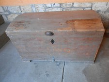 alte antike HOLZTRUHE Truhe