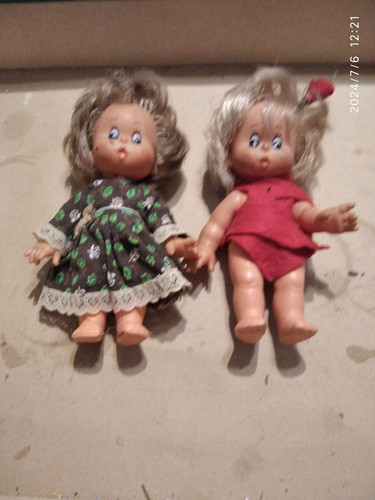 Puppen 70er jahre - cm,