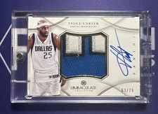 Vince Carter Immaculate Patch