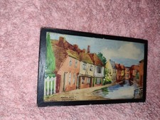 Miniatur Aquarell Gemälde