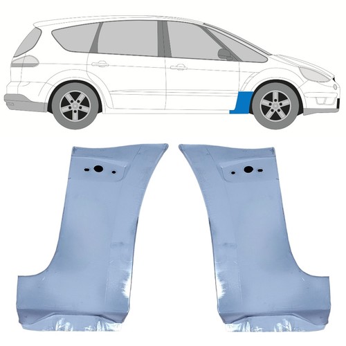 Reparaturblech kotflügel - reparaturblech,