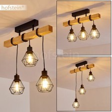 Decken Lampen Holz/schwarz