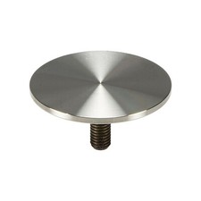 Häfele Glasplattenadapter für Tischbeine Anschraubplatte für Glasplatten M10x30