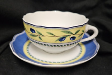 Hutschenreuther Medley Valdemossa Mantova Teetasse 2-tlg Gedeck Teegedeck