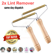 2 x Fusselentferner - Teppichschaber Rasierer, Haustier Haarentferner Hund Katzenfell Pro