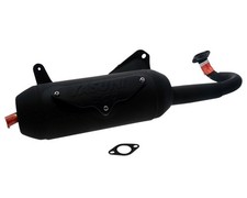 Auspuff YASUNI Eco schwarz